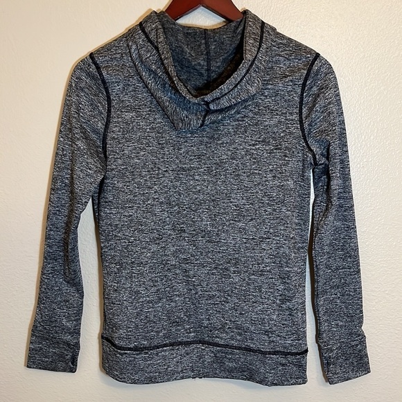 Soho Sport Grey Zip Up Athletic Hoodie Sweatshirt - Picture 7 of 12